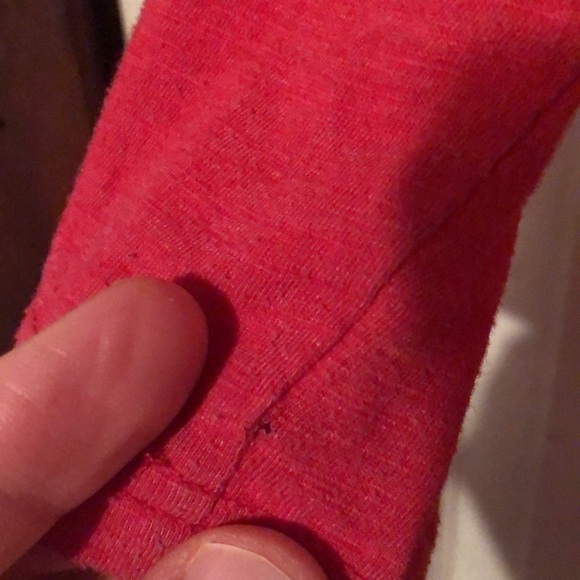 Georgia Bulldogs Bulldogs Forever Pinkish Red Could Shoulder Tee Girls Medium 10 - Picture 9 of 12